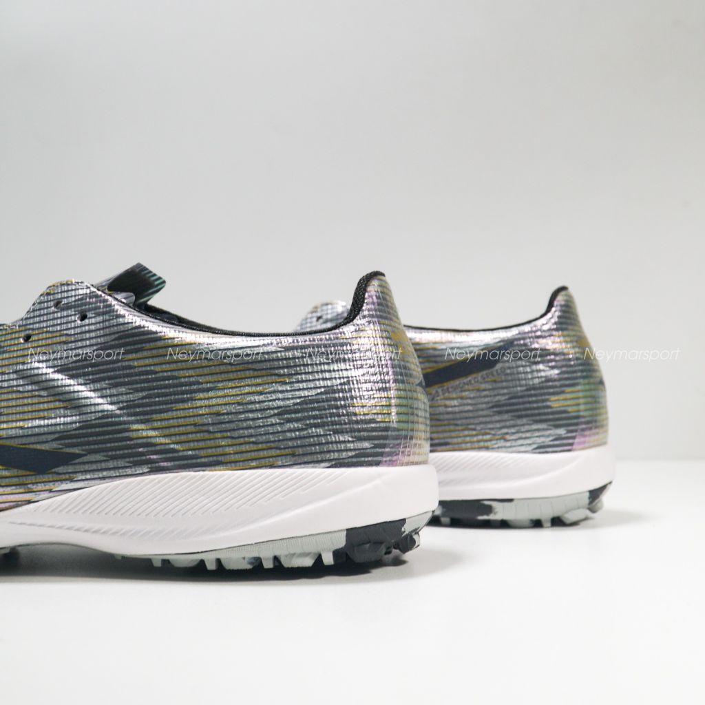 Giày đá bóng Mizuno Alpha II Elite TF Platinum Silver - Galaxy Silver/Gold P1GD256204