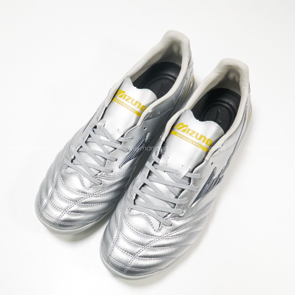 Giày đá bóng Mizuno Morelia Neo IV Pro TF Platinum Silver - Galaxy Silver/Cool Gray P1GD253504