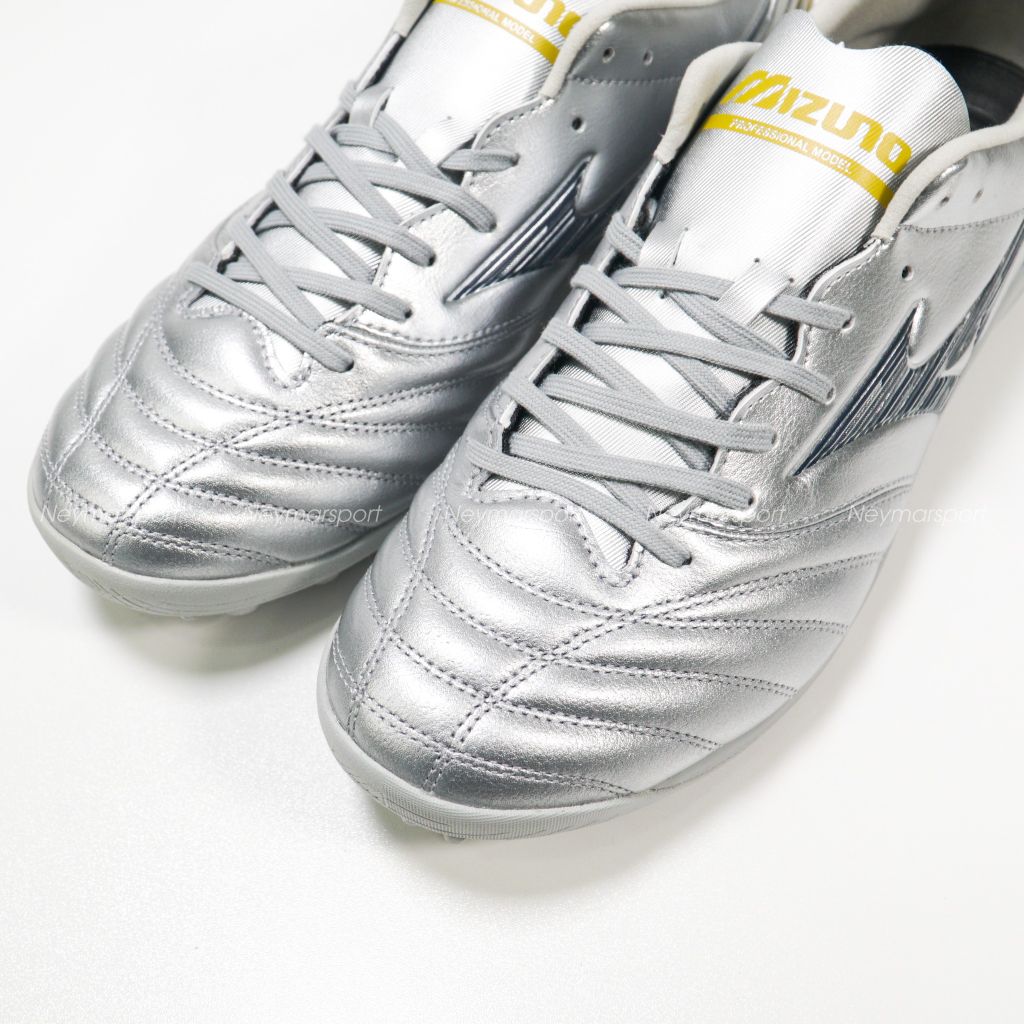 Giày đá bóng Mizuno Morelia Neo IV Pro TF Platinum Silver - Galaxy Silver/Cool Gray P1GD253504