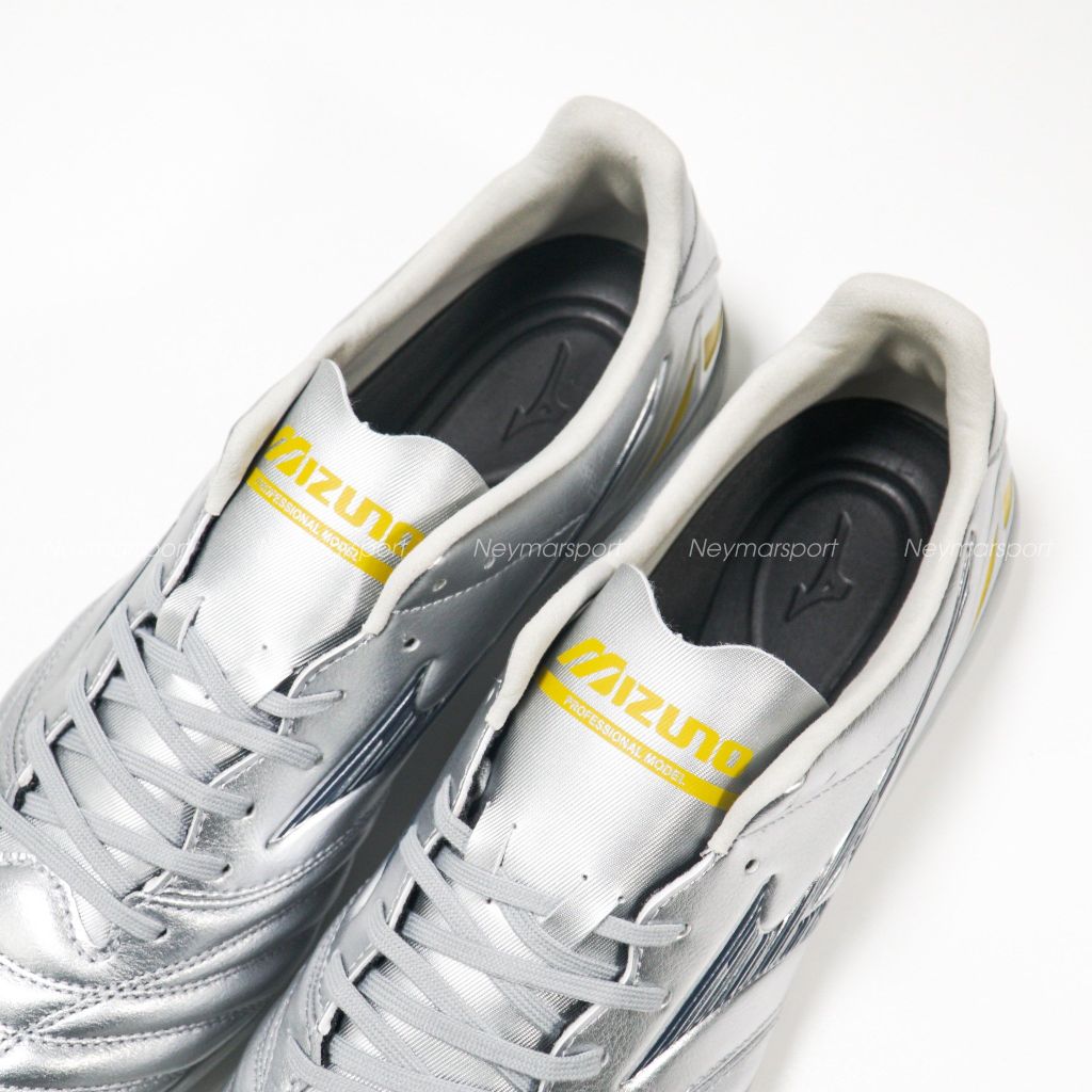 Giày đá bóng Mizuno Morelia Neo IV Pro TF Platinum Silver - Galaxy Silver/Cool Gray P1GD253504