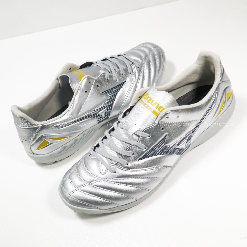 Giày đá bóng Mizuno Morelia Neo IV Pro TF Platinum Silver - Galaxy Silver/Cool Gray P1GD253504