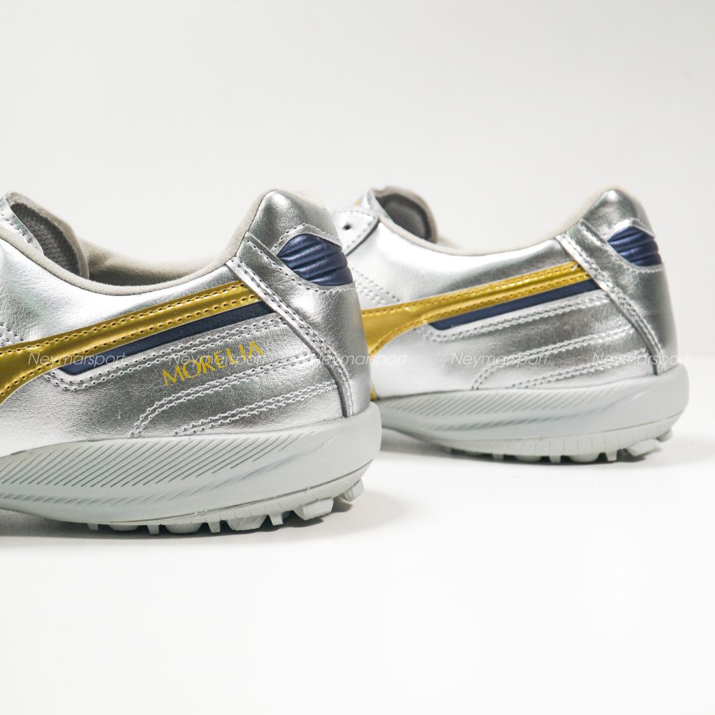 Giày đá bóng Mizuno Morelia Sala Elite AS TF Platinum Silver - Galaxy Silver/Cool Gray Q1GB251204