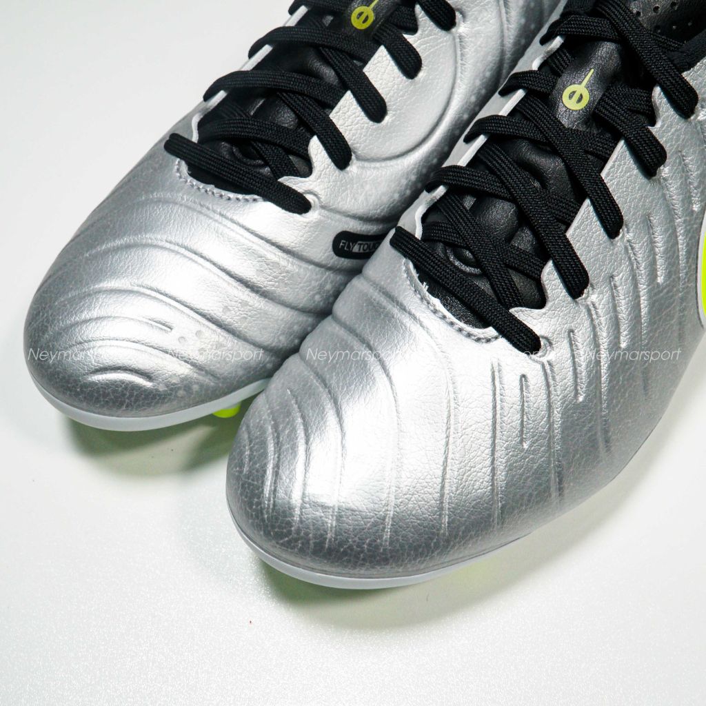 Giày đá bóng Nike Tiempo Legend 10 Academy MG Mad Voltage - Metallic Silver/Black/Volt DV4337-001
