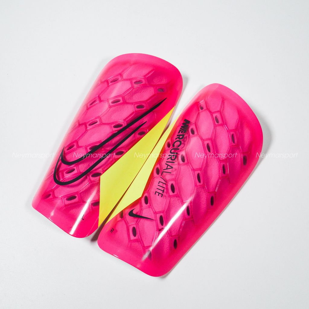 Bọc ống đồng Nike Shin Pads Mercurial Lite Luminous - Pink Blast/Volt/Black