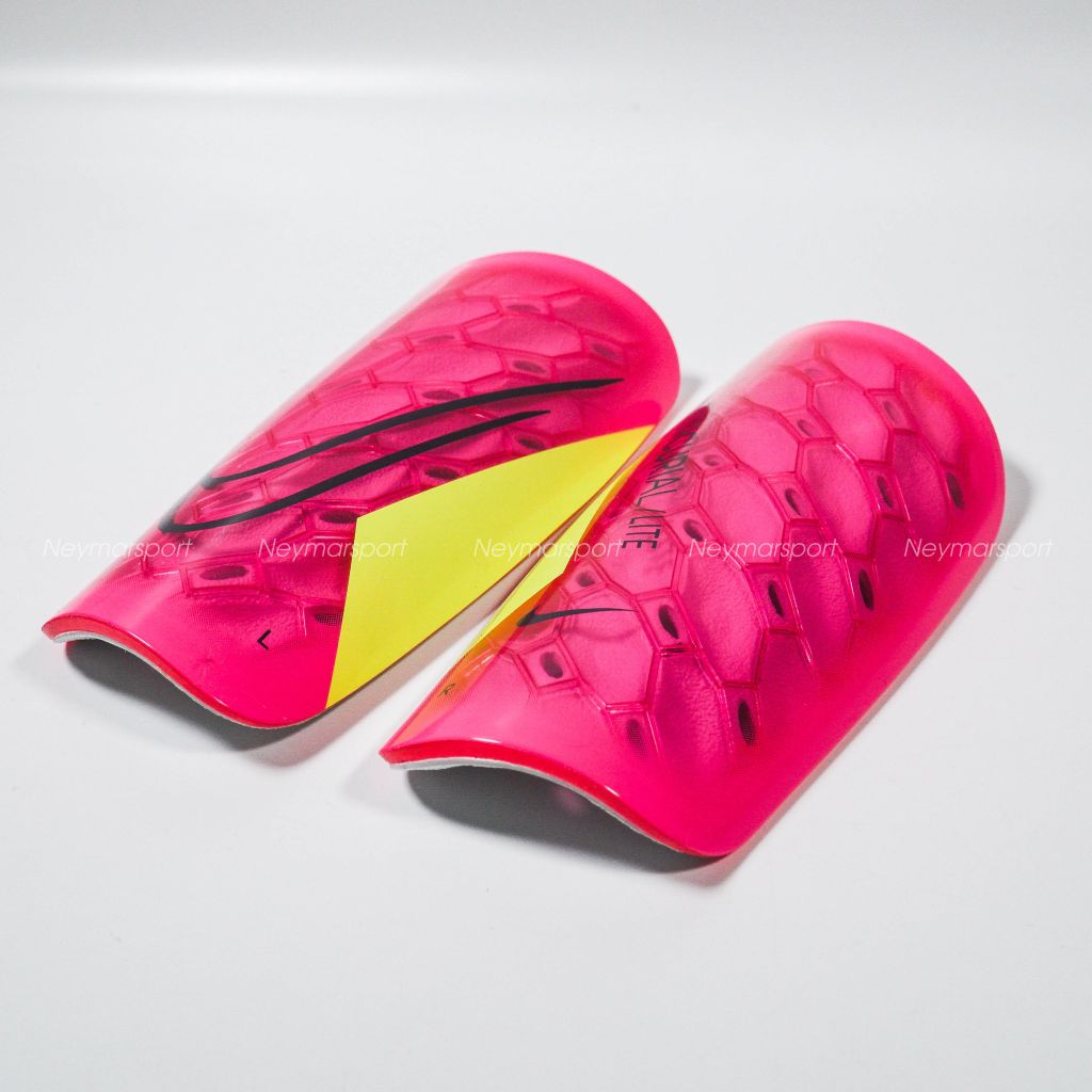 Bọc ống đồng Nike Shin Pads Mercurial Lite Luminous - Pink Blast/Volt/Black