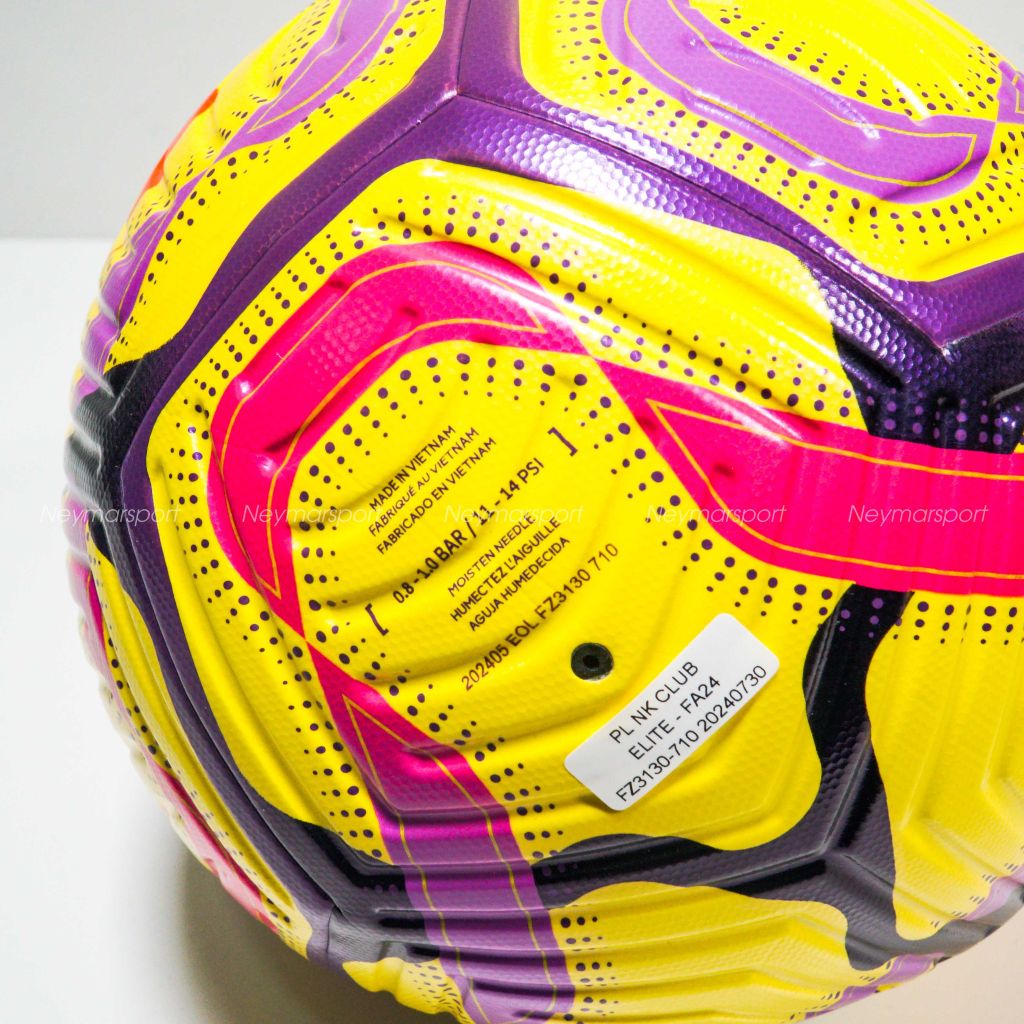 Quả bóng đá Nike Football Premier League Club Elite Hi-Vis - Yellow/Disco Purple/Bright Crimson FZ3130-710