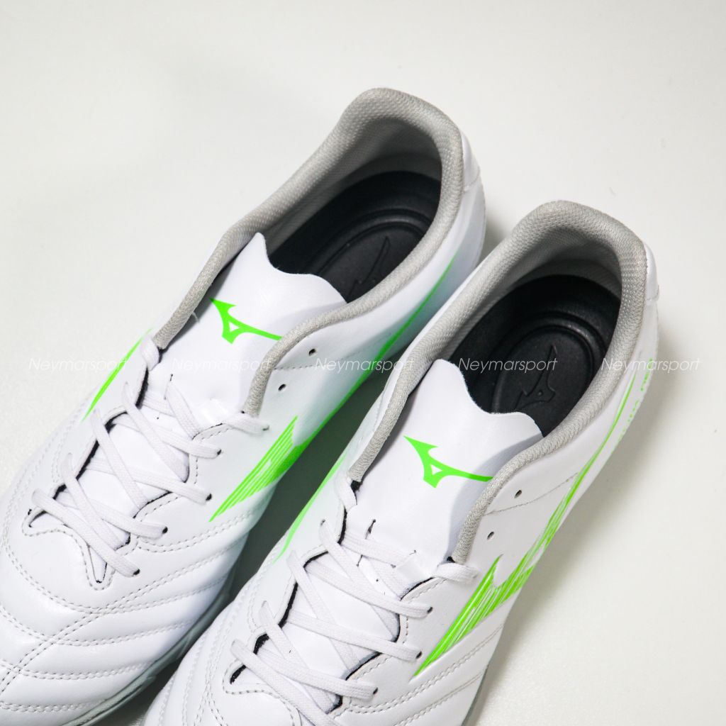 Giày đá bóng Mizuno Monarcida Neo III Select TF Frontier Pack - White/Green P1GD252537
