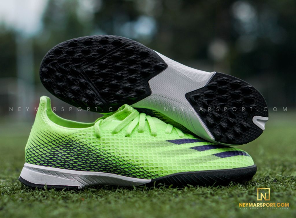 adidas X Ghosted .3 TF Precision To Blur - Signal Green/Energy Ink Kids