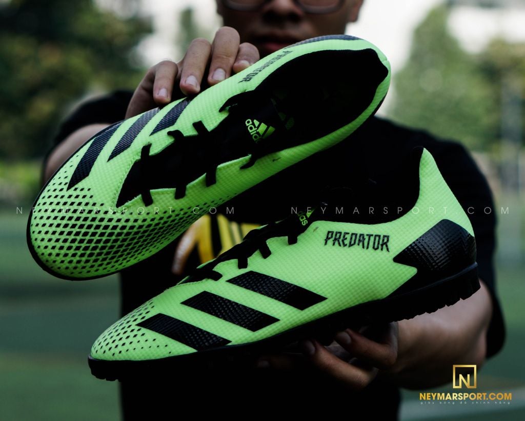 adidas Predator 20.4 TF Precision To Blur - Signal Green/Core Black
