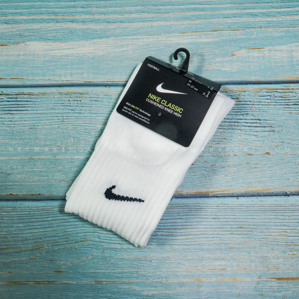 Vớ bóng đá Nike Classic II - White/Black