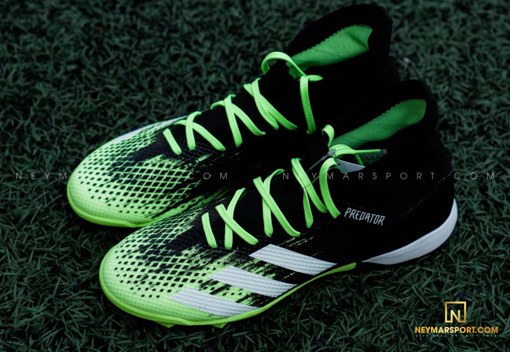 adidas Predator 20.3 TF Precision To Blur - Signal Green/Footwear White/Core Black