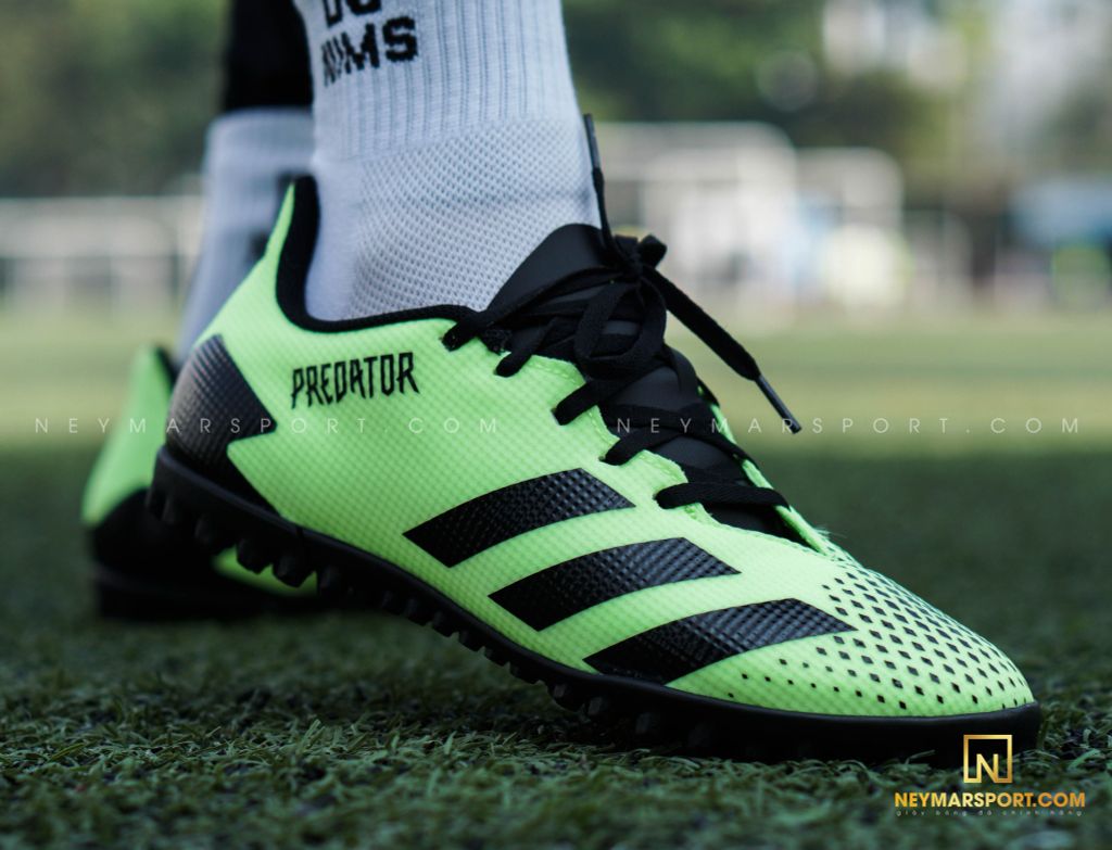adidas Predator 20.4 TF Precision To Blur - Signal Green/Core Black