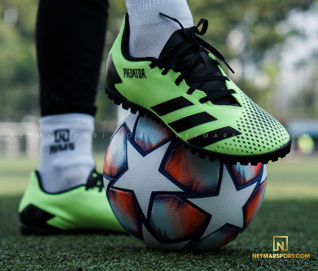 adidas Predator 20.4 TF Precision To Blur - Signal Green/Core Black