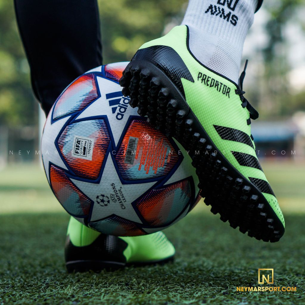 adidas Predator 20.4 TF Precision To Blur - Signal Green/Core Black