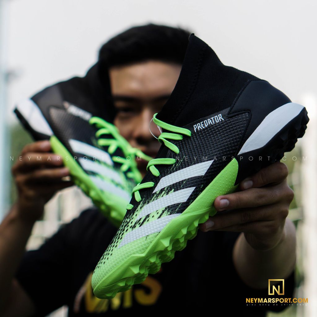 adidas Predator 20.3 TF Precision To Blur - Signal Green/Footwear White/Core Black