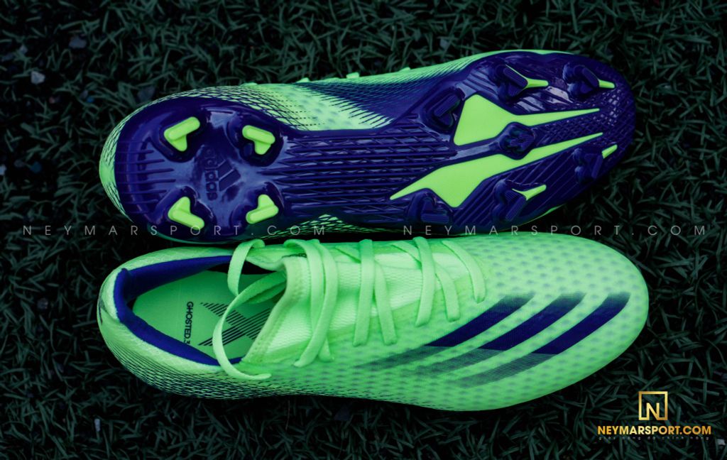 adidas X Ghosted .3 FG/AG Precision To Blur - Signal Green/Energy Ink
