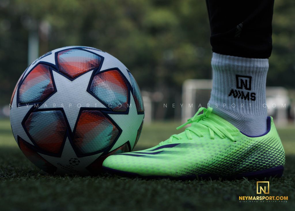 adidas X Ghosted .3 FG/AG Precision To Blur - Signal Green/Energy Ink