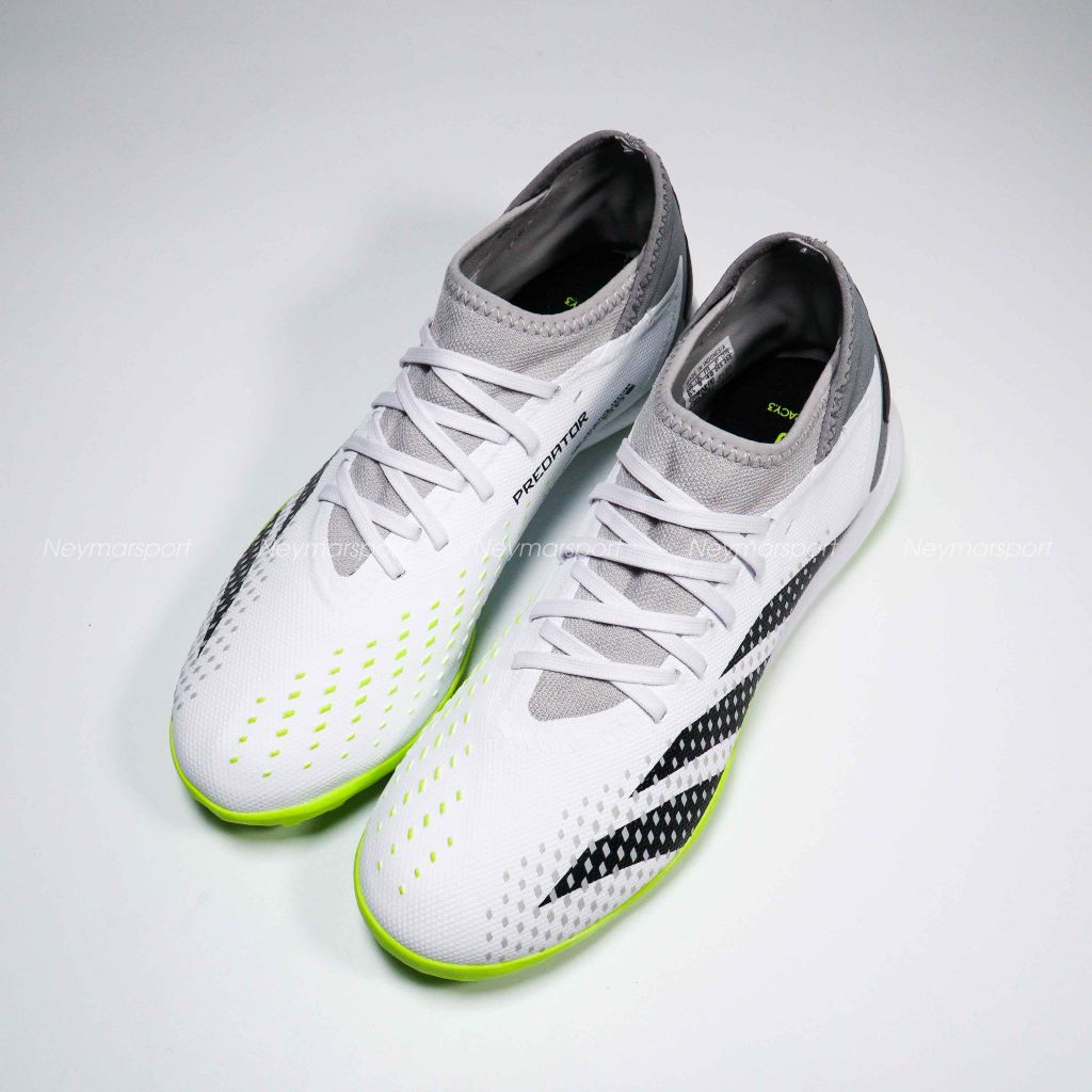 adidas Predator Accuracy .3 TF Crazyrush - Footwear White/Core Black/Lucid Lemon