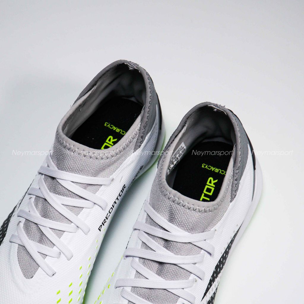 adidas Predator Accuracy .3 TF Crazyrush - Footwear White/Core Black/Lucid Lemon