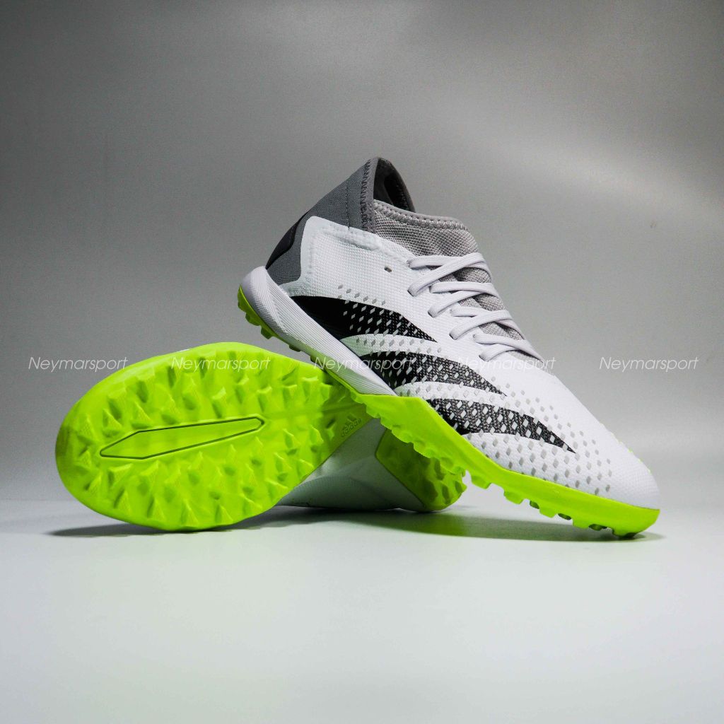 adidas Predator Accuracy .3 TF Crazyrush - Footwear White/Core Black/Lucid Lemon