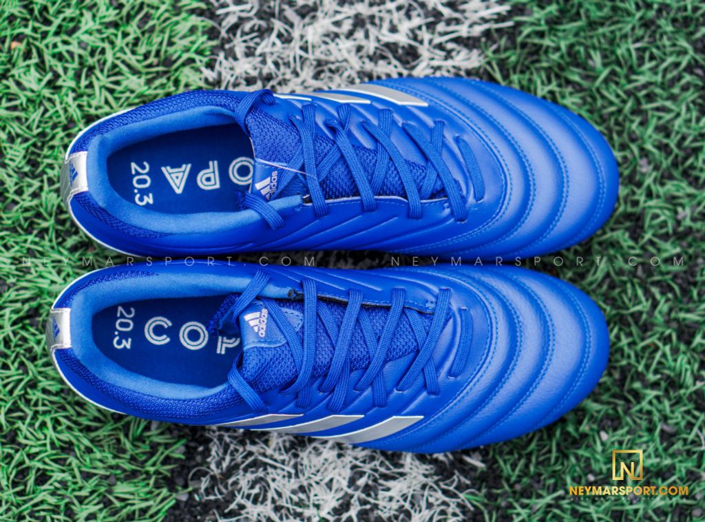 adidas Copa 20.3 FG/AG Inflight - Royal Blue/Silver Metallic
