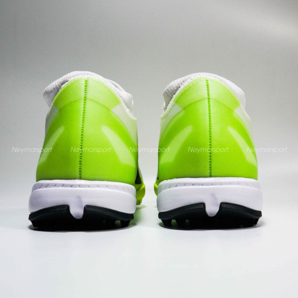 adidas X Crazyfast .3 TF Crazyrush - Footwear White/Core Black/Lucid Lemon