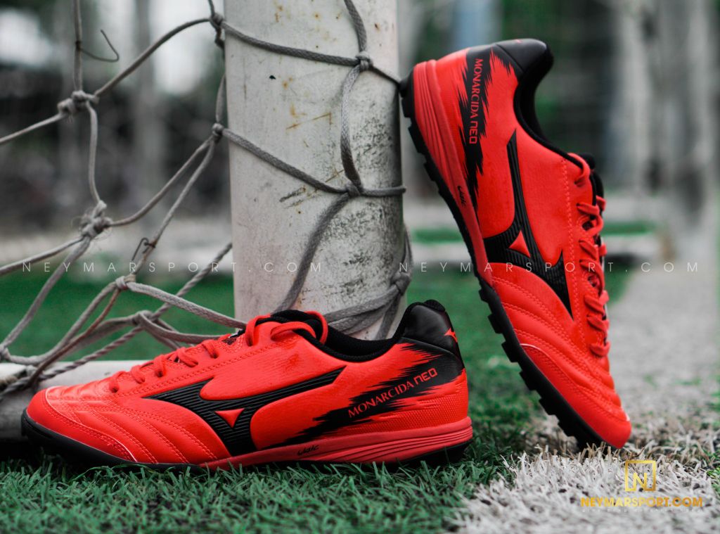 MIZUNO MONARCIDA NEO SALA PRO TF IGNITION RED/BLACK