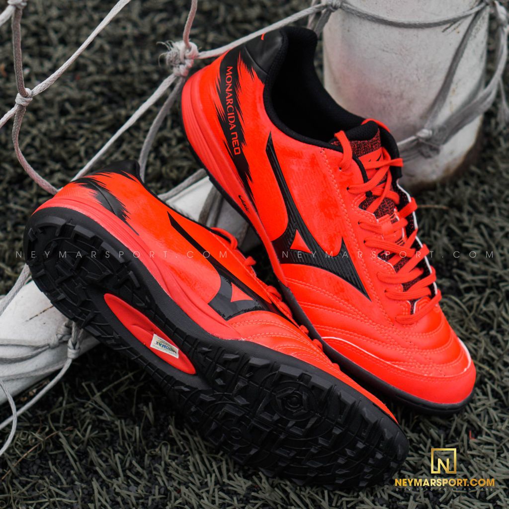 MIZUNO MONARCIDA NEO SALA PRO TF IGNITION RED/BLACK