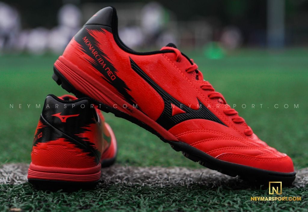 MIZUNO MONARCIDA NEO SALA PRO TF IGNITION RED/BLACK
