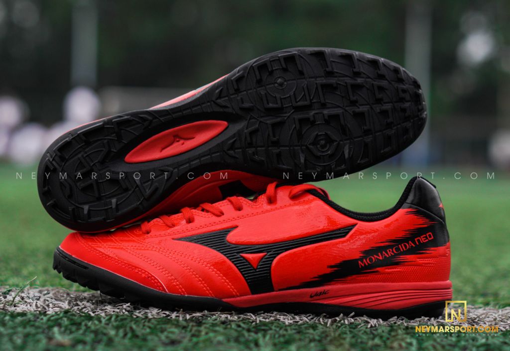 MIZUNO MONARCIDA NEO SALA PRO TF IGNITION RED/BLACK