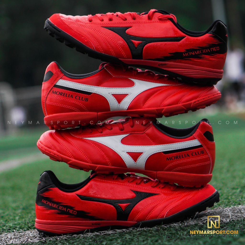 MIZUNO MONARCIDA NEO SALA PRO TF IGNITION RED/BLACK