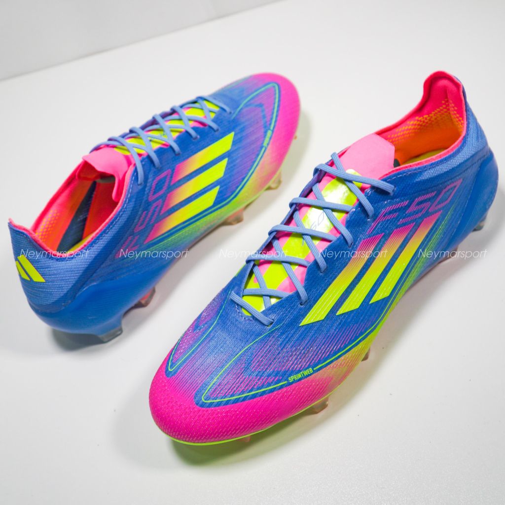 Giày đá bóng adidas F50 Elite FG Celestial Victory - Blue Fusion/Lucid Lemon/Lucid Pink IE1201