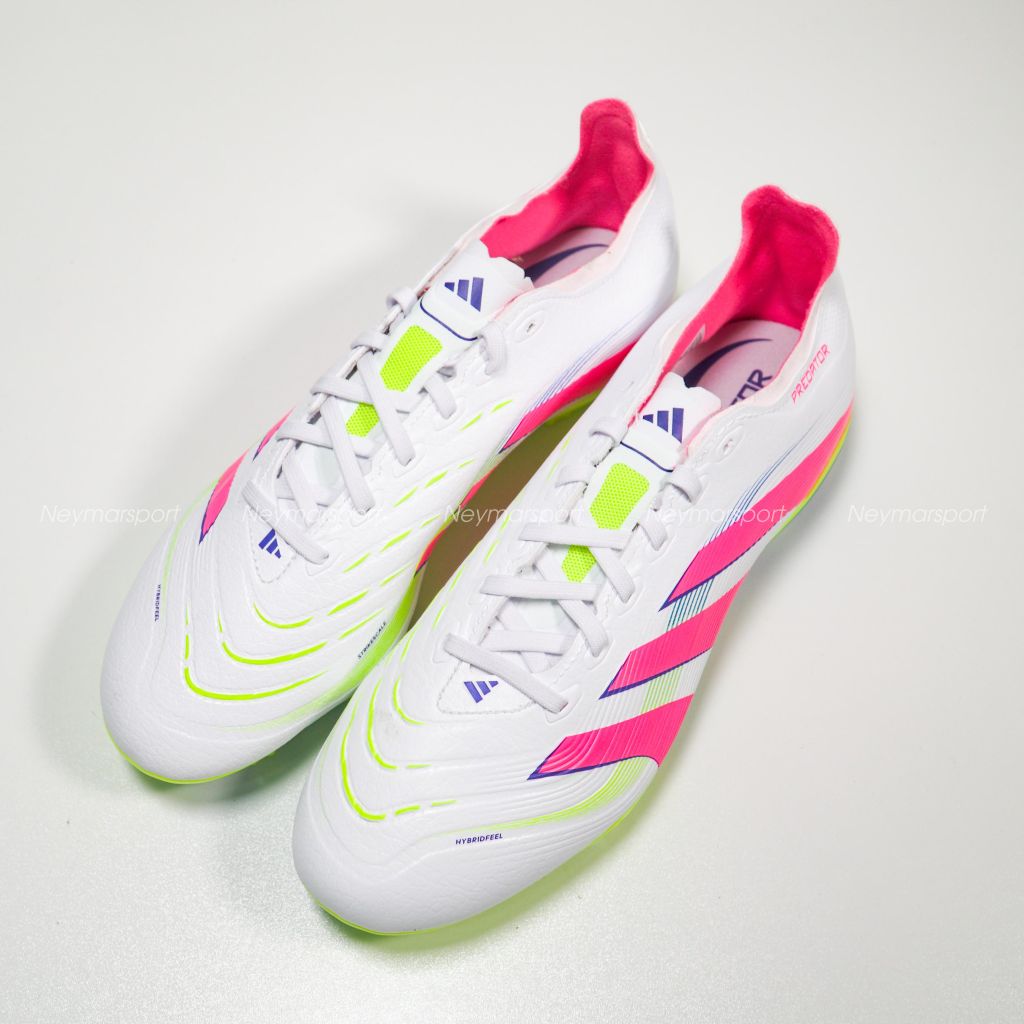 Giày đá bóng adidas Predator League FG/AG Celestial Victory - Footwear White/Lucid Pink/Lucid Lemon ID1330