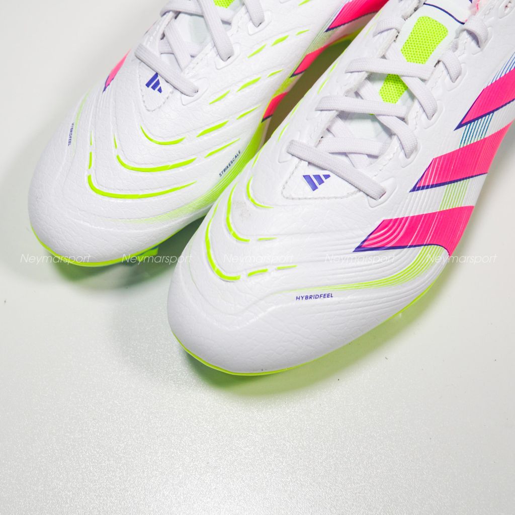 Giày đá bóng adidas Predator League FG/AG Celestial Victory - Footwear White/Lucid Pink/Lucid Lemon ID1330