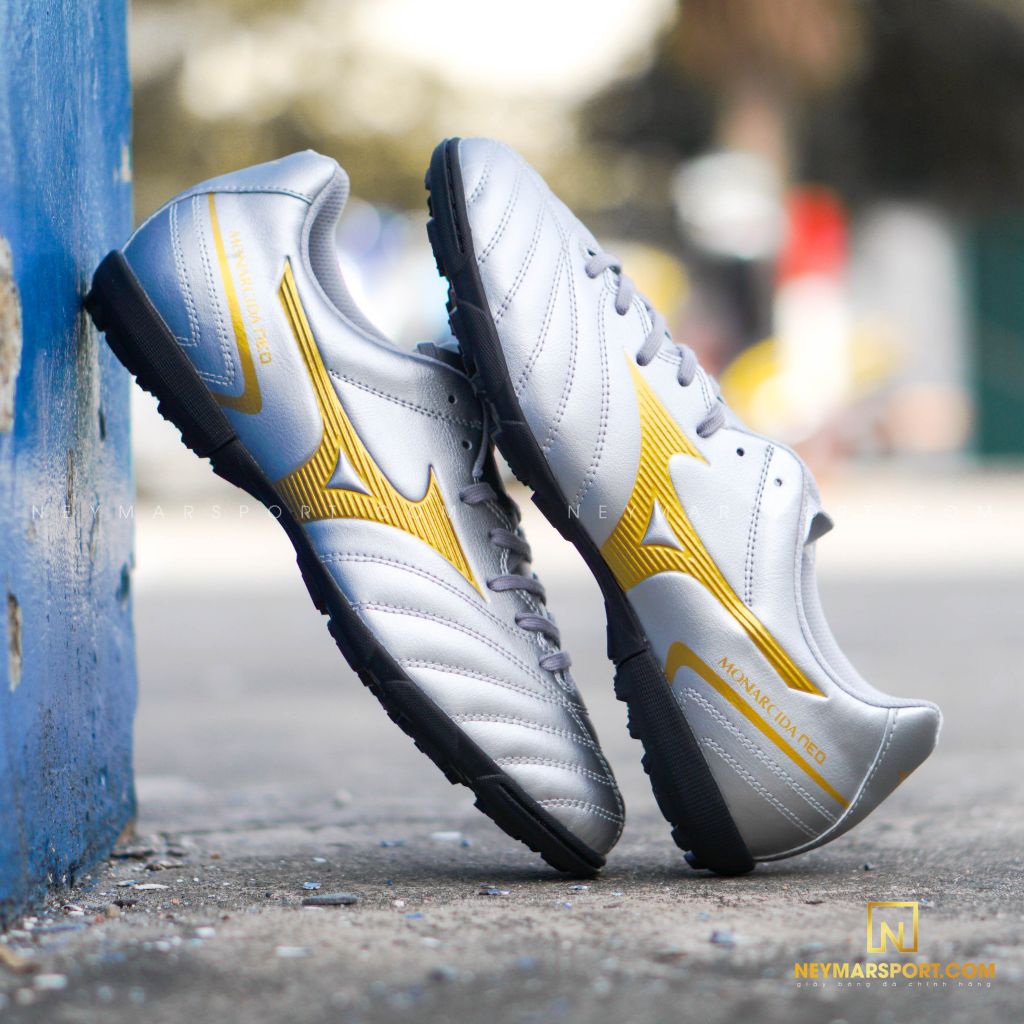 MIZUNO MONARCIDA NEO II SELECT AS TF SILVER/GOLD