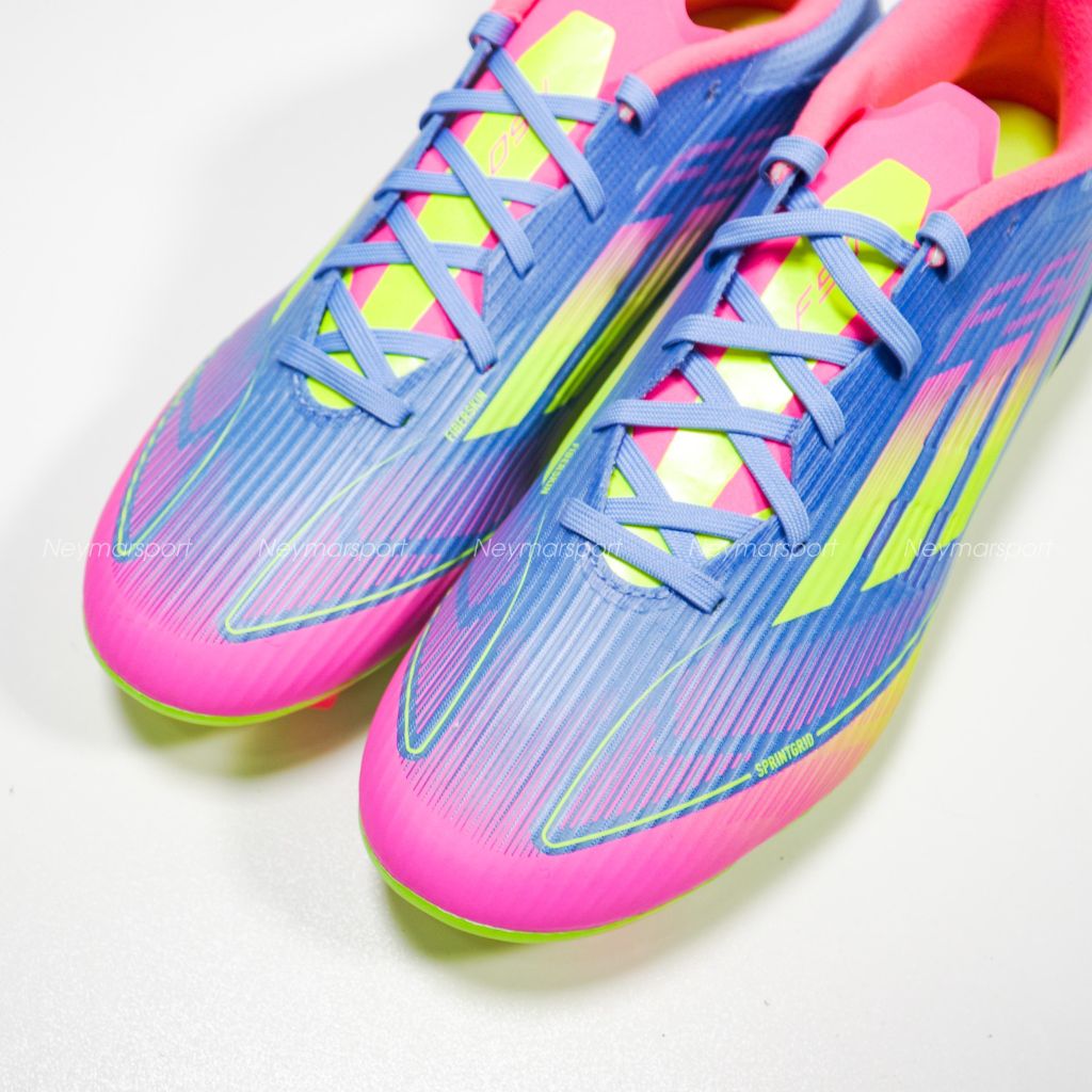 Giày đá bóng adidas F50 League FG/AG Celestial Victory - Blue Fusion/Lucid Lemon/Lucid Pink IE1290