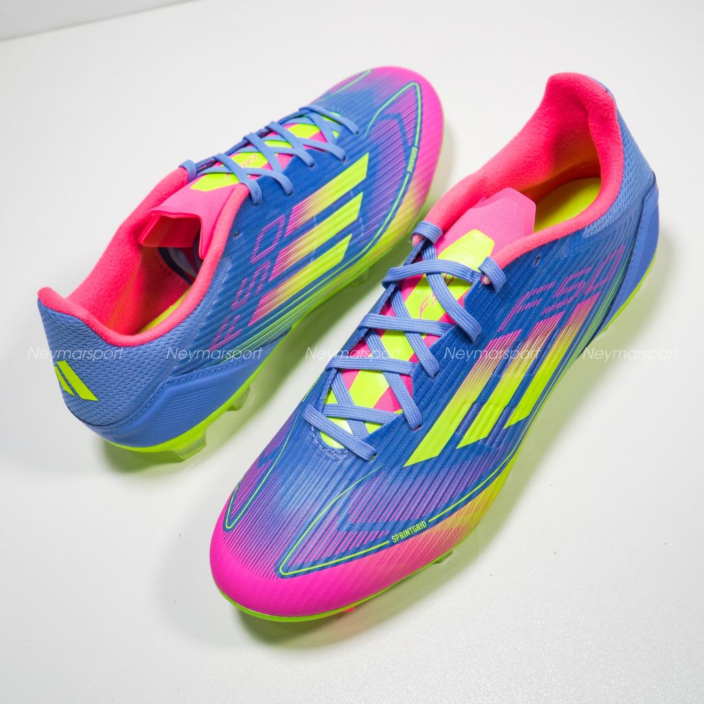 Giày đá bóng adidas F50 League FG/AG Celestial Victory - Blue Fusion/Lucid Lemon/Lucid Pink IE1290