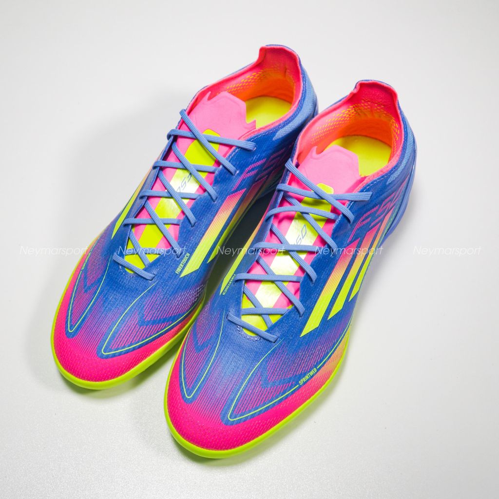 Giày đá bóng adidas F50 Pro TF Celestial Victory - Fusion Pink/Lucid Lemon/Lucid Pink IE1219