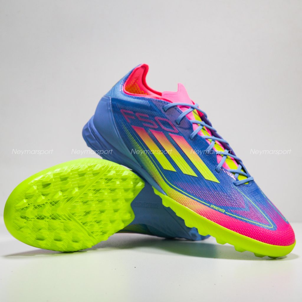 Giày đá bóng adidas F50 Pro TF Celestial Victory - Fusion Pink/Lucid Lemon/Lucid Pink IE1219