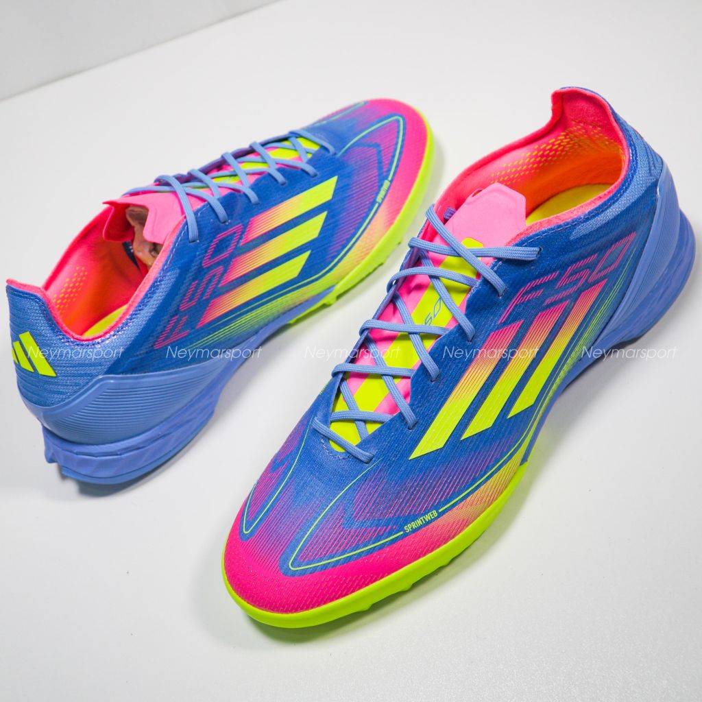 Giày đá bóng adidas F50 Pro TF Celestial Victory - Fusion Pink/Lucid Lemon/Lucid Pink IE1219