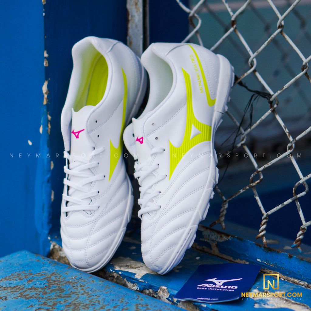 MIZUNO MONARCIDA NEO II SELECT AS TF WHITE/YELLOW