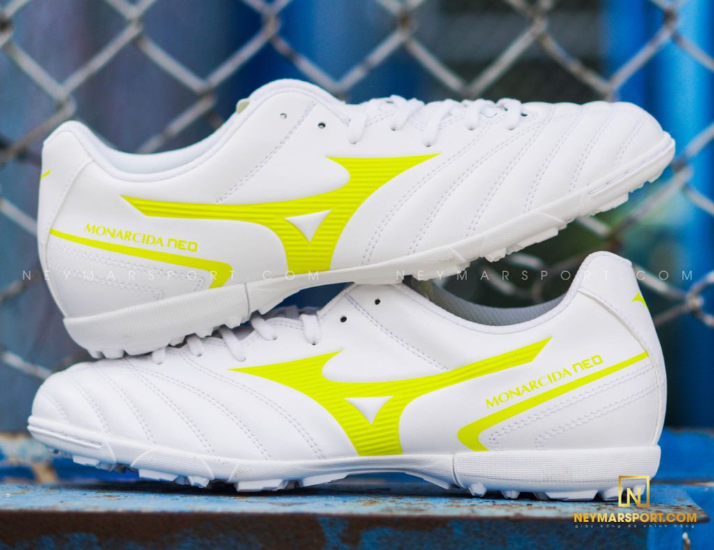MIZUNO MONARCIDA NEO II SELECT AS TF WHITE/YELLOW