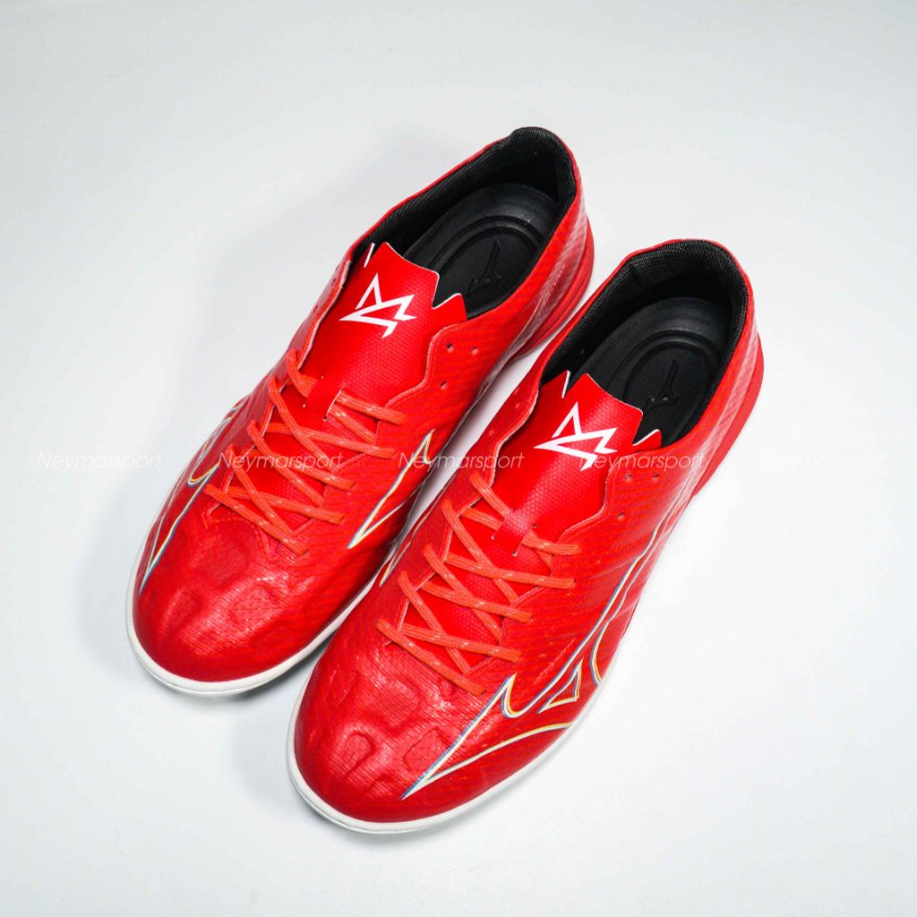 Mizuno Alpha Pro AS TF Release - Fiery Coral/White