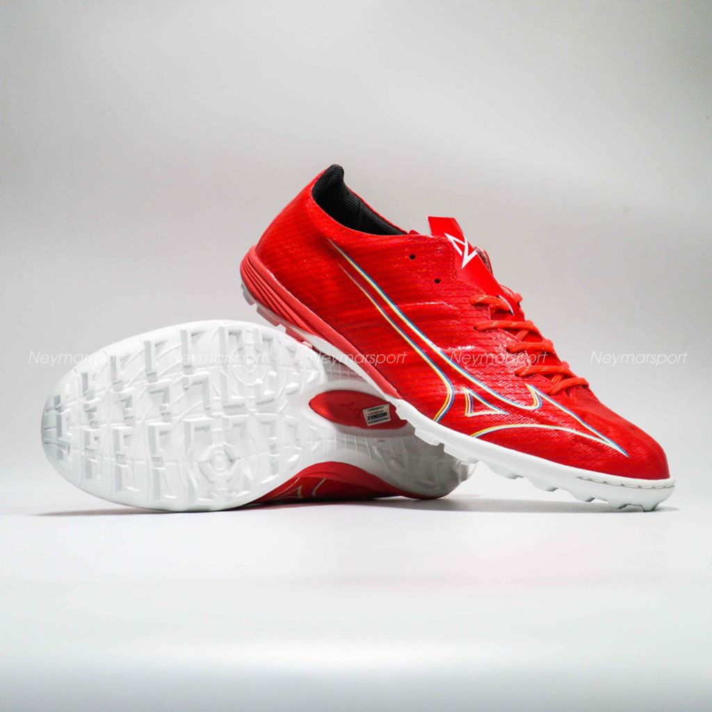 Mizuno Alpha Pro AS TF Release - Fiery Coral/White