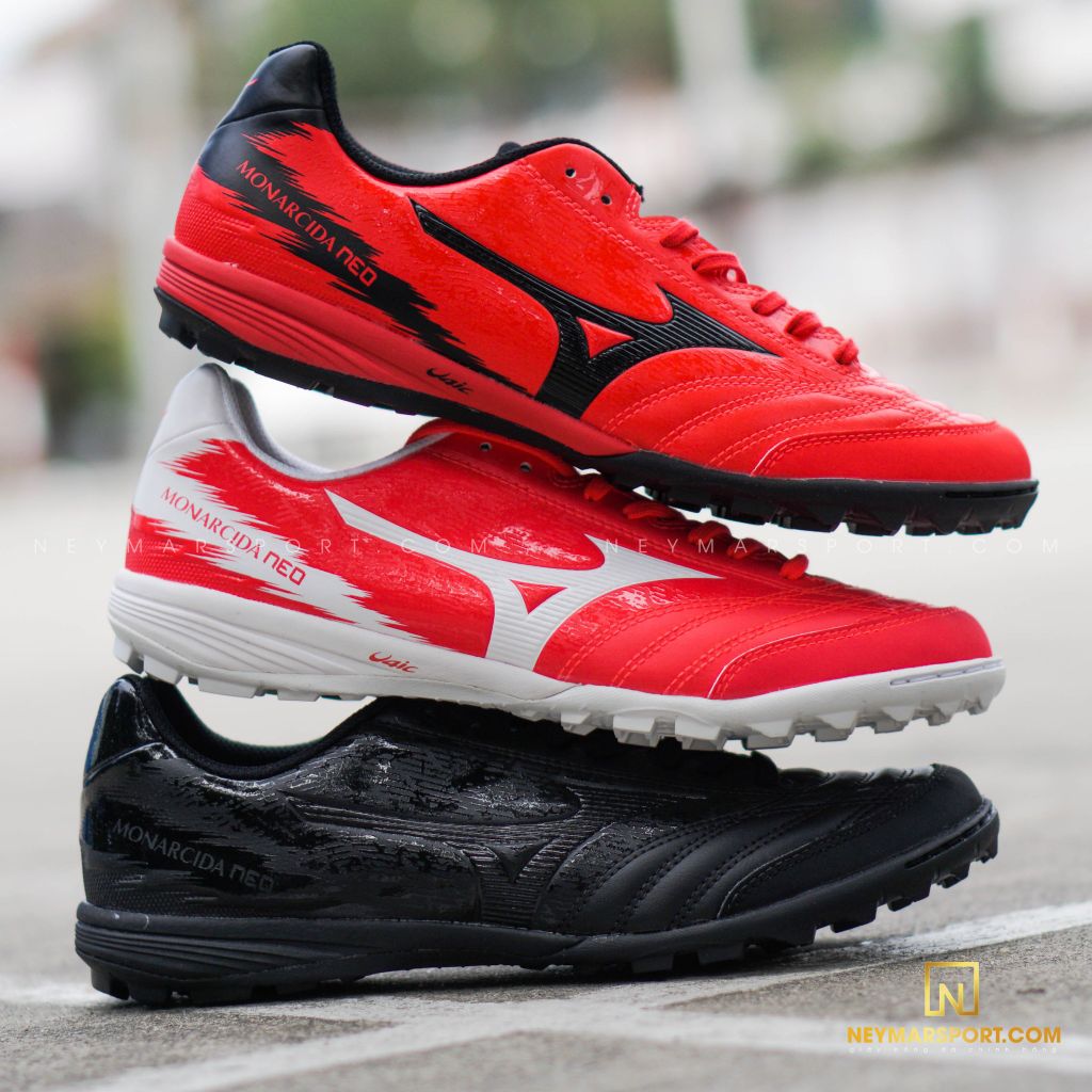 MIZUNO MONARCIDA NEO SALA PRO TF IGNITION RED/BLACK