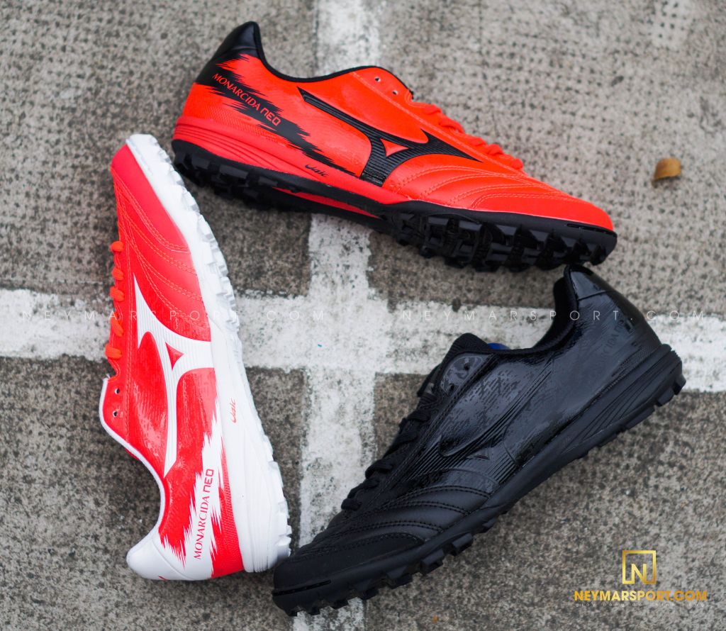 MIZUNO MONARCIDA NEO SALA PRO TF IGNITION RED/BLACK