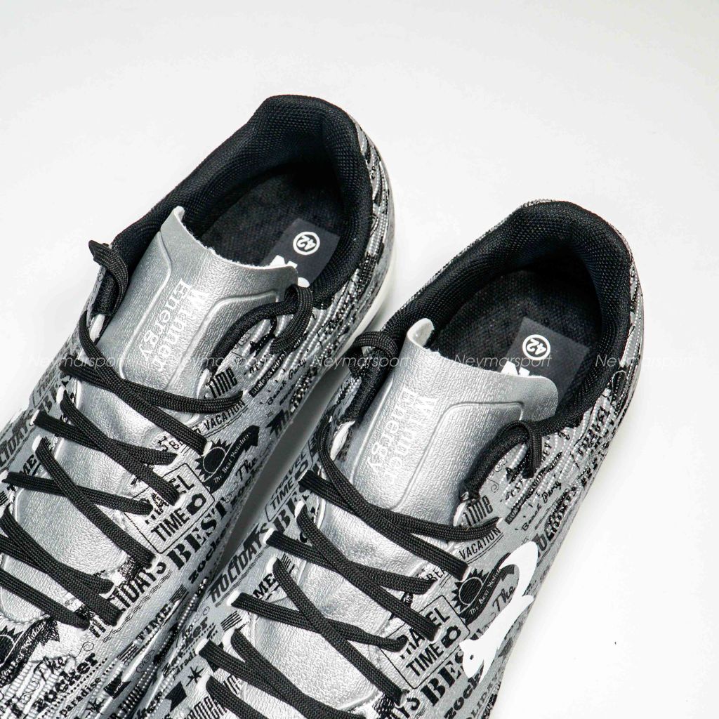 Giày đá bóng Zocker Winner Energy - Silver/White SNS-008-Silver