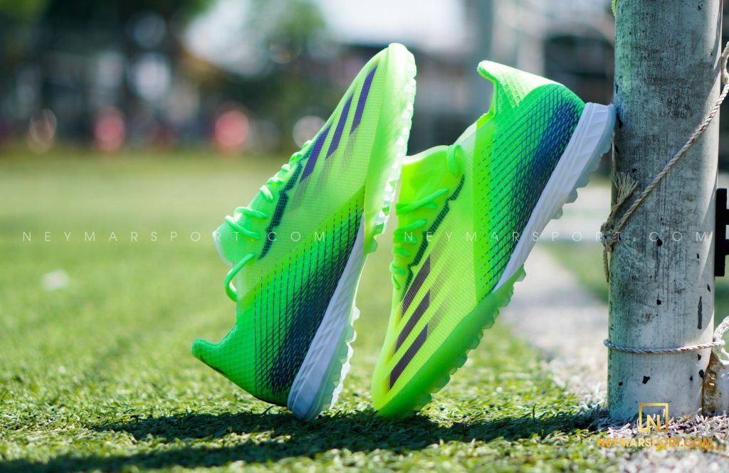 adidas X Ghosted .1 TF Precision To Blur - Signal Green/Energy Ink/Semi Solar Slime