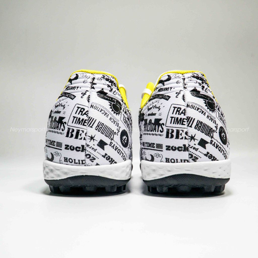 Giày đá bóng Zocker Winner Energy - White/Black SNS-008-White