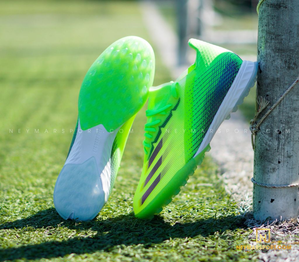 adidas X Ghosted .1 TF Precision To Blur - Signal Green/Energy Ink/Semi Solar Slime